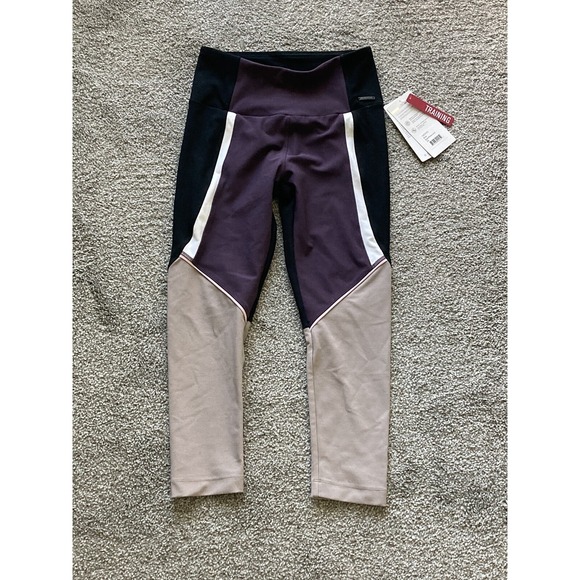 Mondetta Pants - Mondetta Womens High Waisted Active Legging Black RoseWood XS NWT Gym Workout